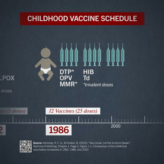 Child Vaccination Schedule 1986